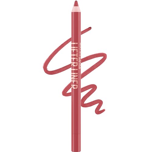 Maybelline Lifter Liner Lip Liner Pencil with Hyaluronic Acid, Peaking, 1 Count