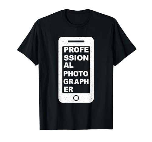 Image of Funny modern phone photographer T-Shirt