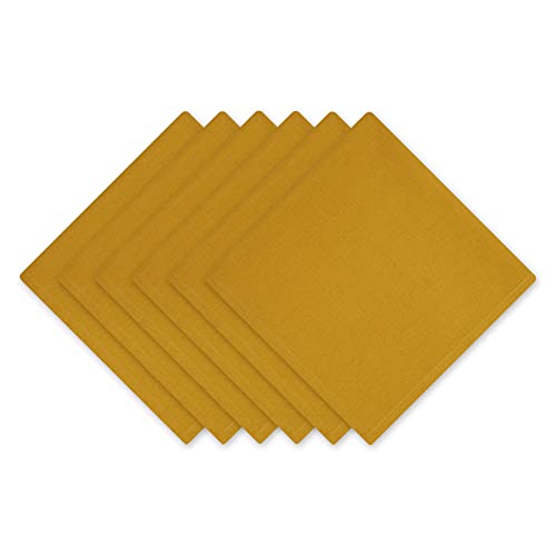 DII Solid Napkin Set Collection, 20x20, Lemongrass, 6 Piece by DII - Used condition - US$7.25