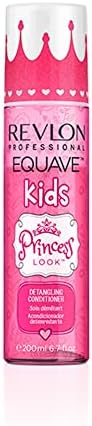 REVLON PROFESSIONAL EQUAVE KIDS Princess Look, Detangling Spray Conditioner, Leave-In for Girls’ Hair, Makes Styling Easier, Adds Shine and Softness, Floral and Fruity Fragrance, 200 ml