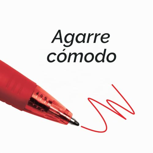 Bolígrafos retráctiles BIC bu3 Grip para organizar tus apuntes de oficina y estudio creativo 3