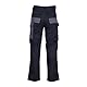 Blackrock Herren-Arbeitshose, Schwarz & Grau, 34 langes Bein