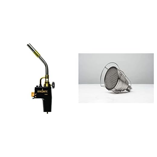 Bernzomatic TS8000 - High Intensity Trigger Start Torch with Searzall Torch Attachment