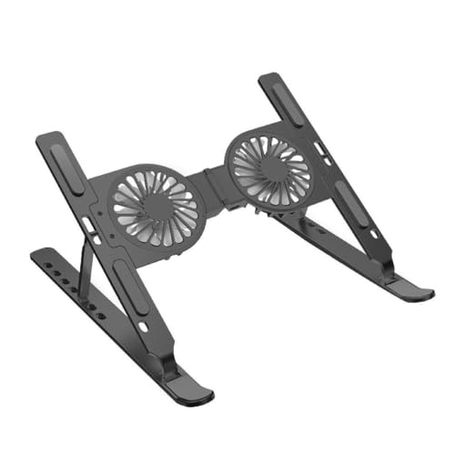 Support ordinateur portable aluminium Morain refroidit votre PC avec style RGB
