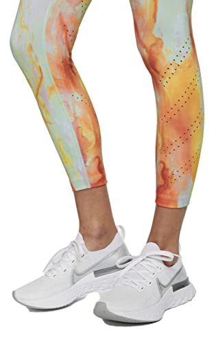 Nike Dri-Fit Epic Luxe Women's Mid-Rise 7/8 Pocket Running Leggings (As1, Alpha, S, Regular, Regular, Mint Foam/Doll, Small, Tight Fit) #TOP5
