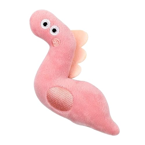 Plush Dog Toy - Stuffed Pet Chew Resistant Interactive | Cute Soft Squeaky Play Toy Comfort Companion Stuffed Animal for Dogs, P