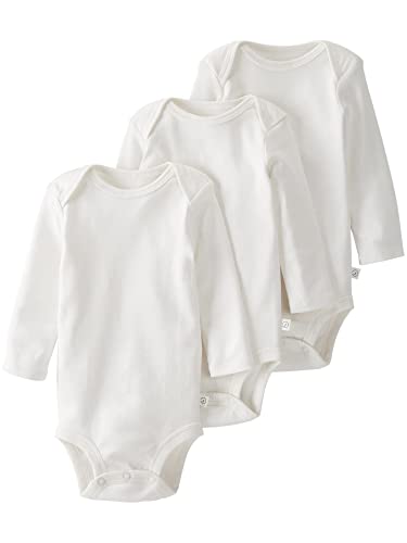 Image of little planet by carter's unisex-baby 3-pack Long Sleeve Bodysuits Made With Organic Cotton