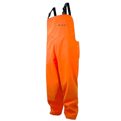 FROGG TOGGS mens Waypoint Angler Waterproof, Durable Bibs With 4-way Stretch