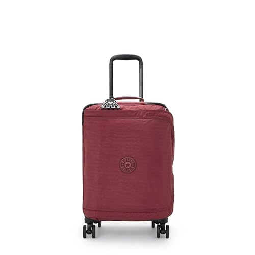 Kipling Women's Spontaneous Small Softside Spinner Wheel Luggage, Integrated TSA Accepted Lock
