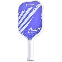 Carbon Fiber Pickleball Paddles with 16mm Poly Core Lightweight, Power & Control, Textured Surface for Spin & Precision, Ideal for All-Level Players