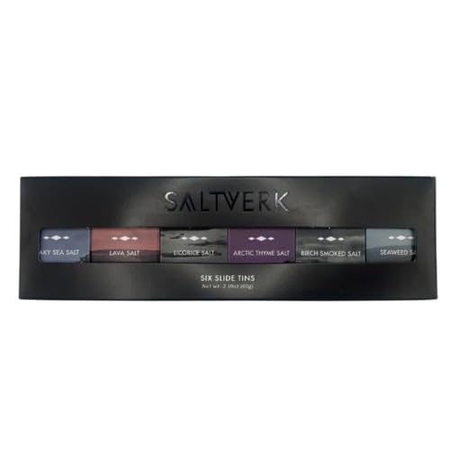 Saltverk Salt Sampler Set of 6