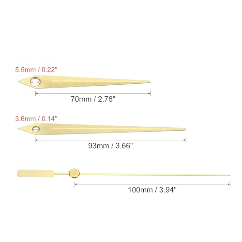 Patikil PTA230603TT000250 Aluminum Clock Hands Kit thumb #1