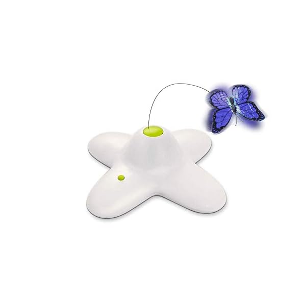 All for Paws Cat Toys Interactive Butterfly Flutter Bug Cat Automatic