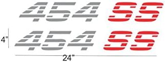 chevy 454 ss stickers decals lanyard silverado camaro sierra racing