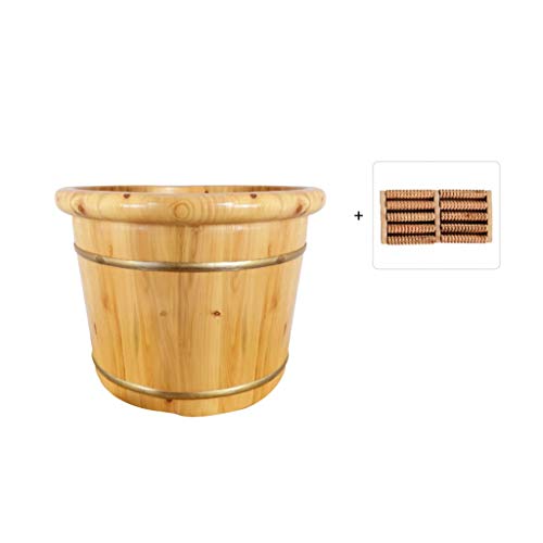 Masajeador spa de pies de madera natural BABYCE miniatura 2