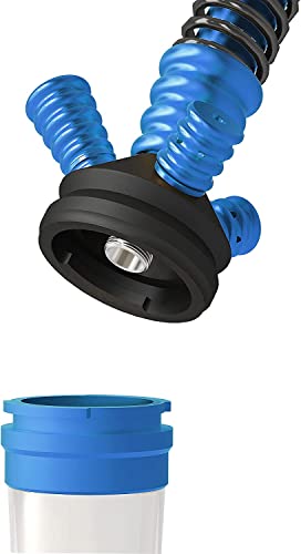 RMAN® Shisha Set, Shisha Aluminium Wasserpfeife 66cm Shisha Komplet mit Shisha Tabak und 1KG Shisha Kohle Premium Shisha… – Bild 4