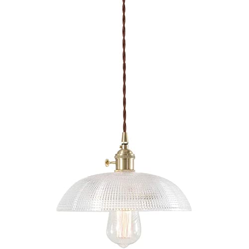 Lumière suspendue en verre moderne pour éliminer les zones d'ombre sur votre îlot