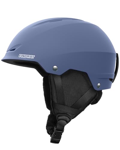 Findway スキーヘルメット [アップグレード] 大人用スノーボードヘルメット、[ゴーグル対応] 耐久性のあるABSシェル、保護EPSフォーム&調節可能なダイヤル、スノースポーツヘルメット メンズ レディース ユースの商品画像（Amazon）