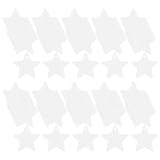 100 stücke Weihnachten Nachricht Tag Hochzeit Kleine Tag 6*6 CM Lesezeichen Handgemachte DIY Weihnachten Anhänger Party Party Neujahr Liefert Türhopser Baby 3 Monate Verstellbare (White, One Size)