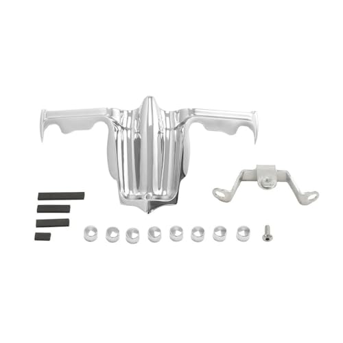 Garnitures de bloc de poussoir de moto en chrome miroir de qualité supérieure