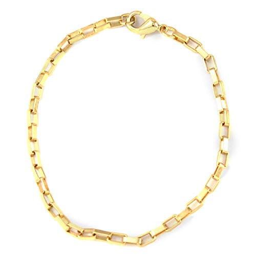 Pulseira Folheada a Ouro 18k modelo francesa