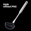 Fissler Essential Silicone Ladle, Heat-Resistant Nonstick Cooking Utensil for Soups, Sauces & Stews, Ergonomic Handle