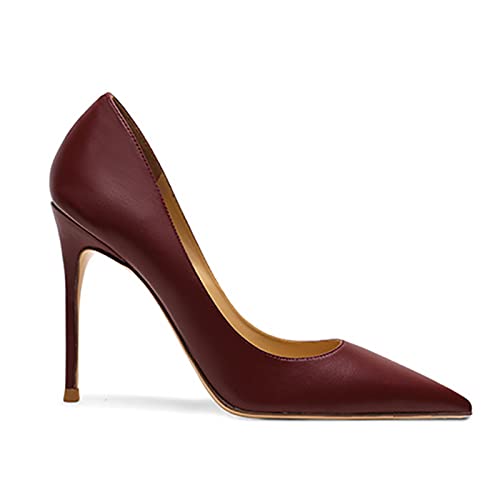 WQHPLMD Zapatos para Mujeres, Zapatos de tacón de Aguja, Zapatos de Vestir de tacón de Punta Puntiaguda Zapatos cómodos Zapatos para Oficina, Negocios, Casual, Fiesta, Origen de Boda China
