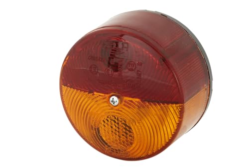 HELLA 2Sw 003 185-041 Feu Arrière - Illumination - 24V - Montage En Saillie/Vissé - Couleur Du Voyant: Rouge/Jaune - Fiche: Mâle - Droite/Gauche -...