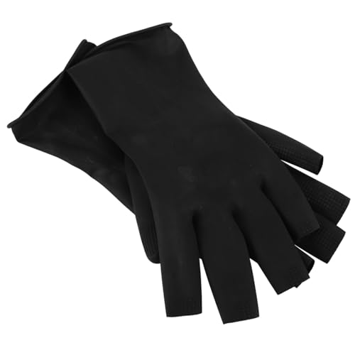 Gogogmee Hair Dyeing Gloves Protective Soft Rubber Waterproof Hair Coloring Accessories Salon