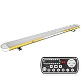 ASPL 48' High-intensity LED Low Profile Roof Mount Emergency Warning Security Strobe Light Bar for Tow Truck Construction Vehicle /29 Flash Mode/Control Pannel/Take down Alley Lights -Amber