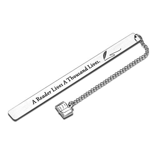 Marcapáginas para mujeres y hombres, marcadores para amantes de los libros, regalos de vuelta a la escuela para niños, regalos de cumpleaños inspiradores para adolescentes, niñas, niños, regalos de
