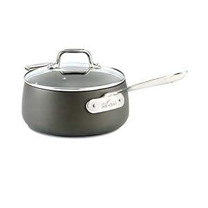 All-Clad HA1 Antihaft-Saucenpfanne 3,5 L Schwarz