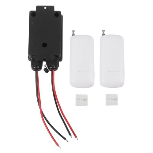 Télécommande sans fil et interrupteur relais robuste DC 8-80V 10A