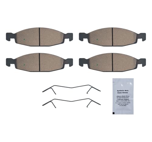 Image of HUSCH D790 Front Ceramic Brake Pads Kit Fit For Jeep Grand Cherokee 1999-2002