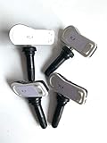  Sensor de presión de neumáticos 4pcs / lot 9811536380 presión de neumático de TPMS monitor del sensor for Peugeot 207 301 308 3008 408 508 5008 for Citroen C4 C5 DS4 DS5 Para inspección de neumáticos