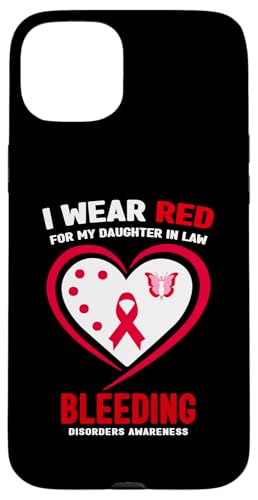 I Wear Red For My Daughter In Law �o����Q �X�}�z�P�[�X iPhone 15 Plus �p