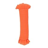 高儀(Takagi) 【燕三条ブランド】 KANUCHI OUTDOOR パラメイトロープ 張り綱 アウトドア キャンプ レジャー テント タープ パラメント パラシュートコード パラコード 固定 オレンジ φ4mm×15m 仮止め・荷締めに 防災 ナイロン製 60PMR04S