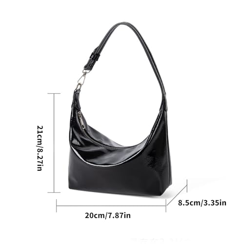 Women Commuting Bag Fashion Armpit Bag Shopping Trendy Handbags Korean Styles Shoulder Simple Underarm Women Handbag Simple U4