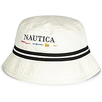 Nautica Men’s Eastern Bucket Hat, Almond, One Size