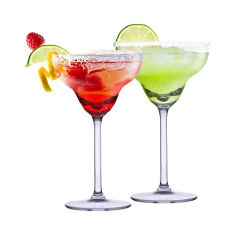 Set of 4 Glass Cocktail Glasses Long Stem Home Restaurant Party Cover