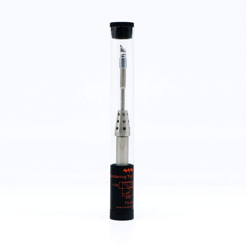 Charmgle Punte di saldatura TS80 in acciaio inox K4 matita saldatore punta di ricambio per TS80/TS80P