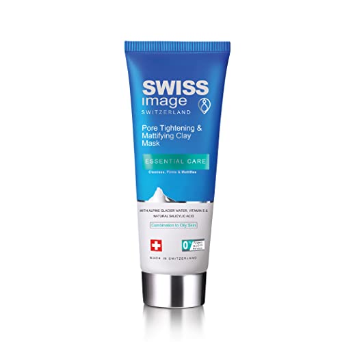 SWISS IMAGE Essential Care - Mascarilla de Arcilla Contra los Poros Abiertos - Efecto Matificante - Sin Parabenos, SLS/SLES ni Ftalatos - 75ml Cover