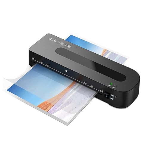 WUHUQN Photo Laminating Machine, Office Document Laminating Machine, Home Photo Thermoforming Machine, A4 Laminating Machine,A