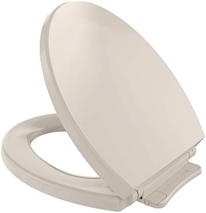 TOTO SS113#03 Transitional SoftClose Round Toilet Seat, Bone