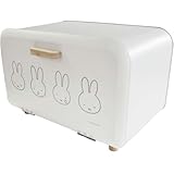 Okato Miffy Bread Case, Breadcase, Breadcase, M, Easy to Clean Up Your Kitchen, Easy Life, Width 14.0 x Height 9.3 x Depth 9.3 inches (35.5 x 23.5 x 23.5 cm)