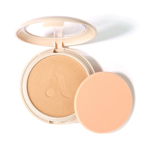 Absolute New York MFVF04 Medium Warm Velvet Focus Powder Foundation | Talc-Free, 12H Long-Lasting, Lightweight