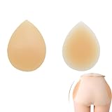 2 Pcs Silicone Butt Dip Pads for Women, Reusable Suitable for Female Enhancer Buttock Lift Skin Tone