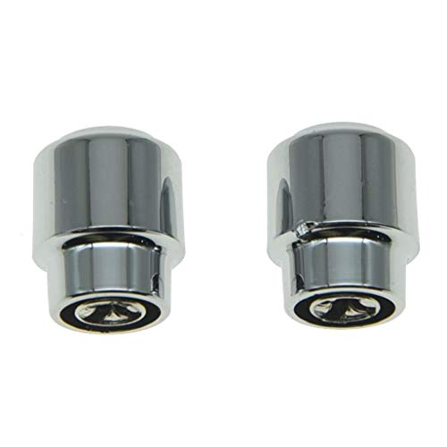 Dopro 2Pcs Plastic Guitar Barrel Switch Tip 3 Way Pickup Selector Switch Knob For U.s./Import Tele Telecaster Chrome #TOP3