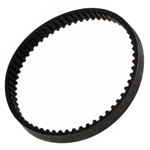 Upluxmira Zahnriemen HTD186-6 K?rcher FC3 FC5 Hartbodenreiniger, 62 Zähne 6mm Breite Antriebsriemen Ersatz 605-500 Cordless Premium