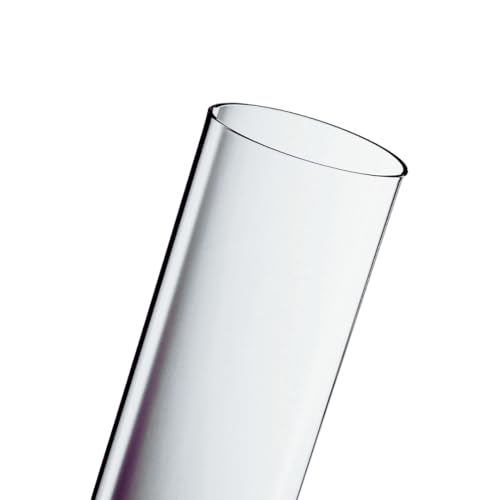 ACTIVA Feuerrohr aus echtem Glas I Edles Feuerrohr als Ersatzteil für Ihre Pyramide Cheops I Hochwertiges Glasrohr für Ihre Pelletfackel